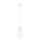Lestenec na vrvici HALO 1xG9/8W/230V pr. 12 cm bela
