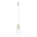 Lestenec na vrvici HALO 1xG9/8W/230V pr. 12 cm krem barva