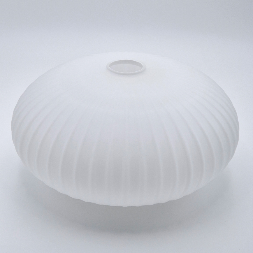 Lestenec na vrvici HARMA 1xE27/15W/230V pr. 30 cm bela/zlata
