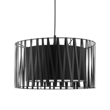 Lestenec na vrvici HARMONY BLACK 1xE27/60W/230V