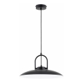 Lestenec na vrvici HATTORI 1xE27/15W/230V črn