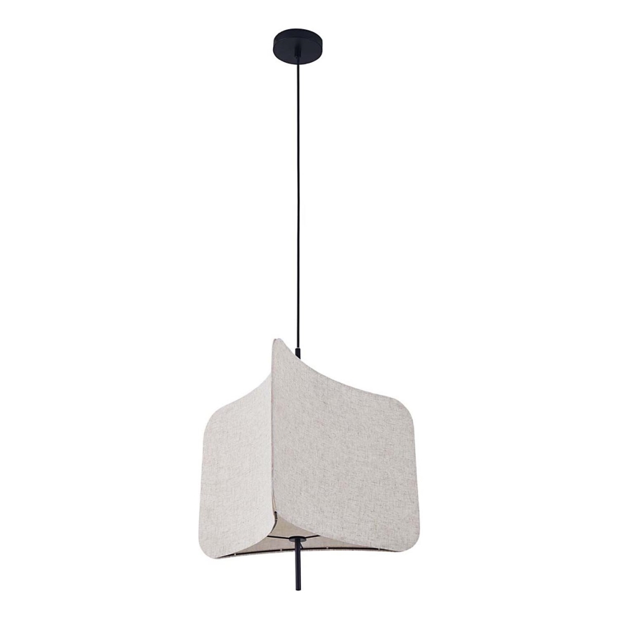 Lestenec na vrvici HAVANA 1xE27/20W/230V pr. 50 cm bež