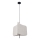 Lestenec na vrvici HAVANA 1xE27/20W/230V pr. 50 cm bež