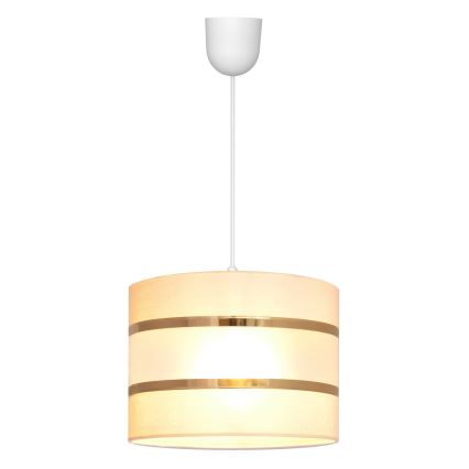 Lestenec na vrvici HELEN 1xE27/15W/230V bež