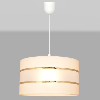Lestenec na vrvici HELEN 1xE27/15W/230V bež