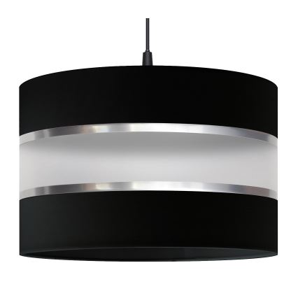 Lestenec na vrvici HELEN 1xE27/15W/230V črn