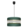 Lestenec na vrvici HELEN 1xE27/15W/230V d. 35 cm zelen/zlat