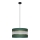 Lestenec na vrvici HELEN 1xE27/15W/230V d. 40 cm zelen/zlat