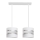 Lestenec na vrvici HELEN 2xE27/15W/230V bel