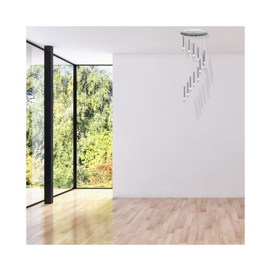 Lestenec na vrvici ICE 12xLED/1W/230V