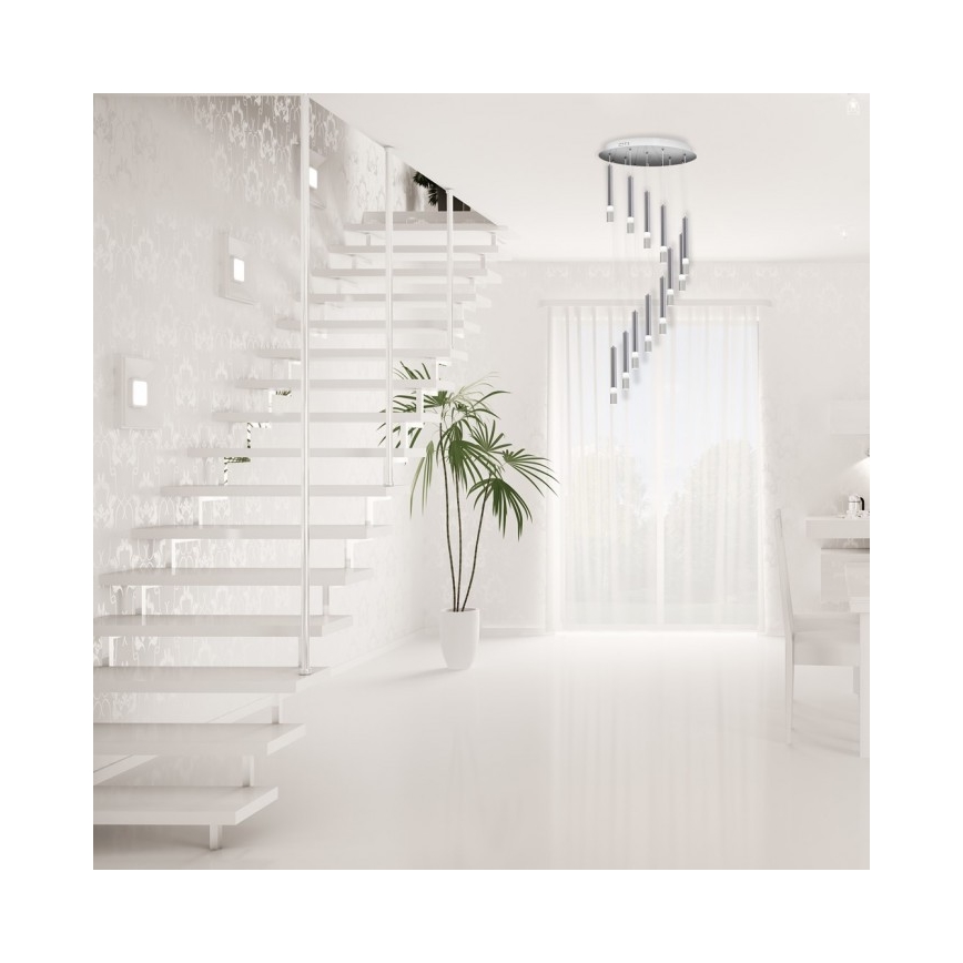 Lestenec na vrvici ICE 12xLED/1W/230V