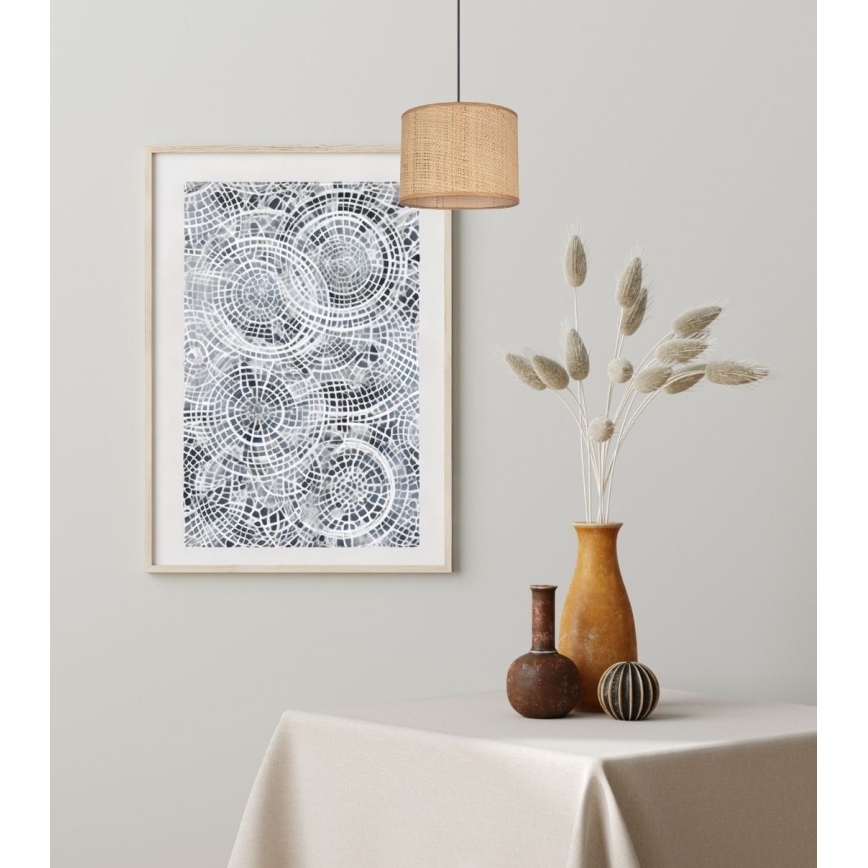 Lestenec na vrvici IRMA 1xE27/60W/230V pr. 20 cm