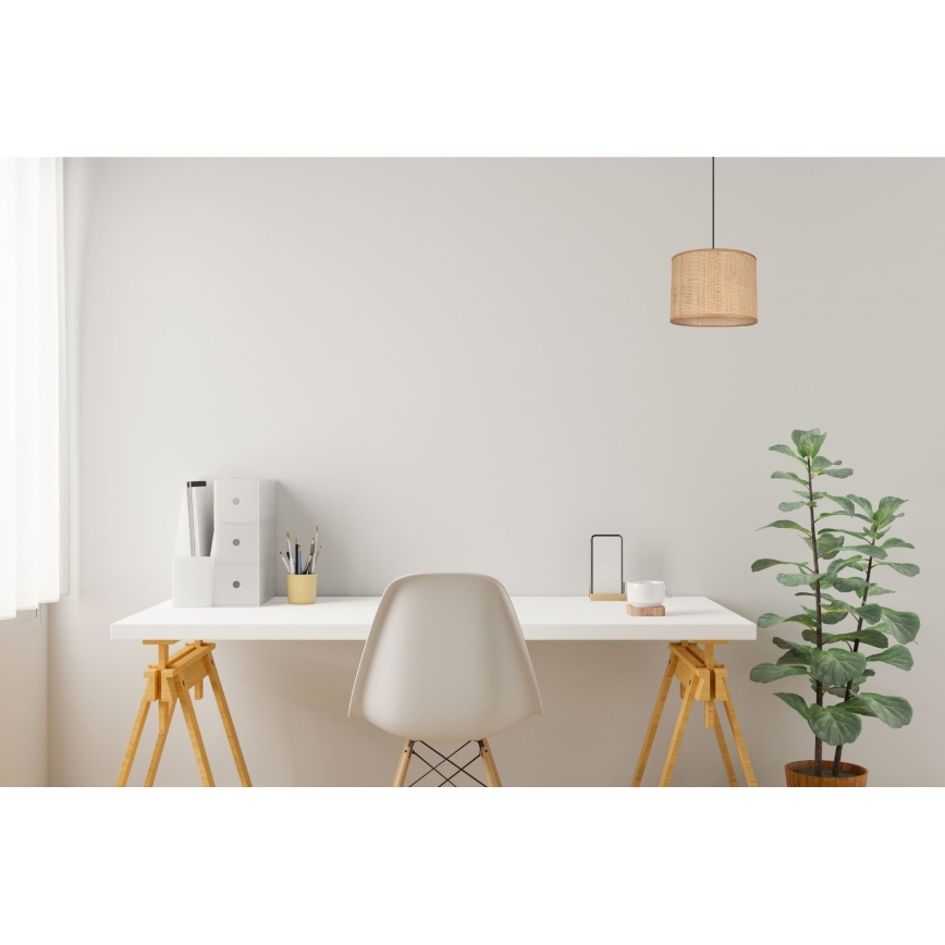 Lestenec na vrvici IRMA 1xE27/60W/230V pr. 20 cm