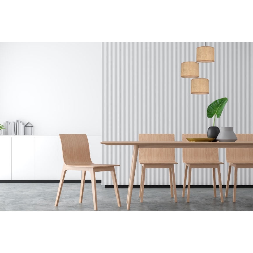 Lestenec na vrvici IRMA 3xE27/60W/230V pr. 45 cm
