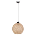 Lestenec na vrvici JUTE 1xE27/60W/230V bež