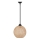 Lestenec na vrvici JUTE 1xE27/60W/230V bež