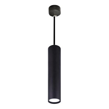 Lestenec na vrvici KARADON 1xGU10/30W/230V 50 cm črna