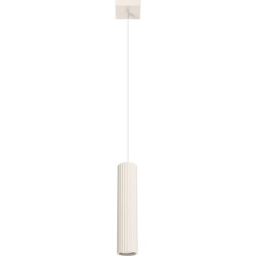 Lestenec na vrvici KARBON 1xGU10/10W/230V krem barva