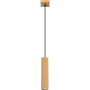 Lestenec na vrvici KARBON 1xGU10/10W/230V zlata