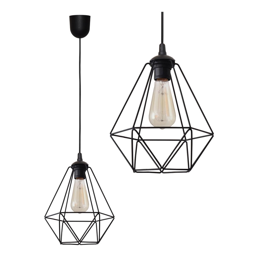Lestenec na vrvici KARO 1xE27/15W/230V