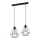 Lestenec na vrvici KARO 2xE27/15W/230V