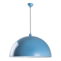 Lestenec na vrvici KURE 1xE27/40W/230V modra