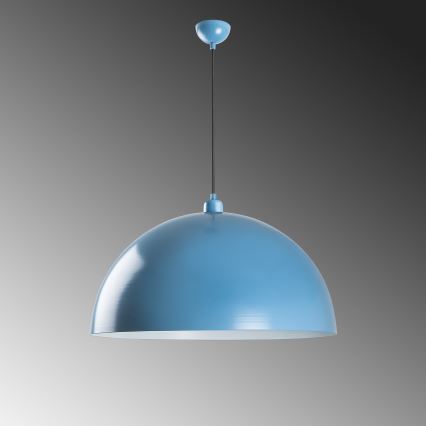 Lestenec na vrvici KURE 1xE27/40W/230V modra