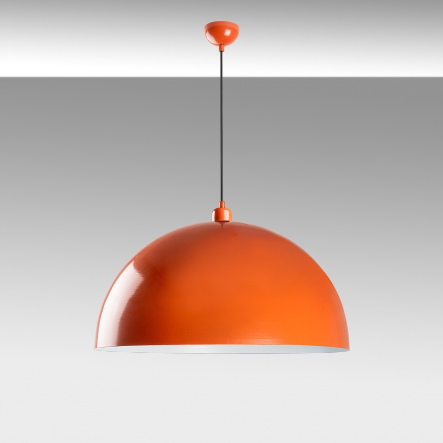 Lestenec na vrvici KURE 1xE27/40W/230V oranžna