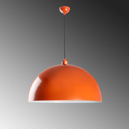 Lestenec na vrvici KURE 1xE27/40W/230V oranžna