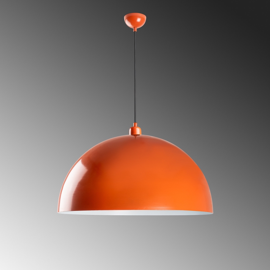 Lestenec na vrvici KURE 1xE27/40W/230V oranžna