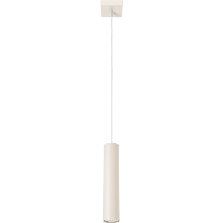 Lestenec na vrvici LAGOS 1xGU10/10W/230V krem barva