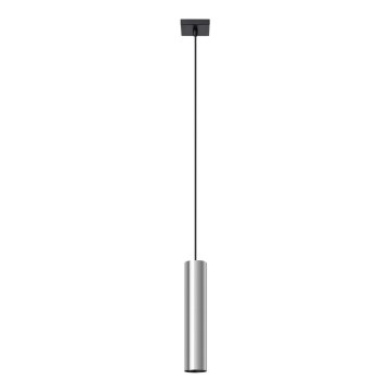 Lestenec na vrvici LAGOS 1xGU10/10W/230V sijajni krom