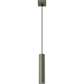 Lestenec na vrvici LAGOS 1xGU10/10W/230V zelena