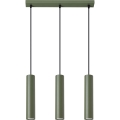 Lestenec na vrvici LAGOS 3xGU10/10W/230V zelena