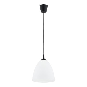 Lestenec na vrvici LERA 1xE27/15W/230V črna