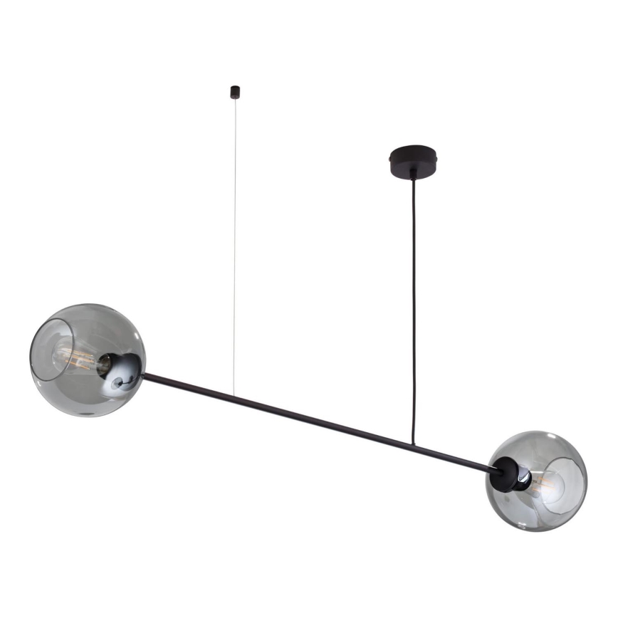Lestenec na vrvici LIBRA 2xE27/15W/230V