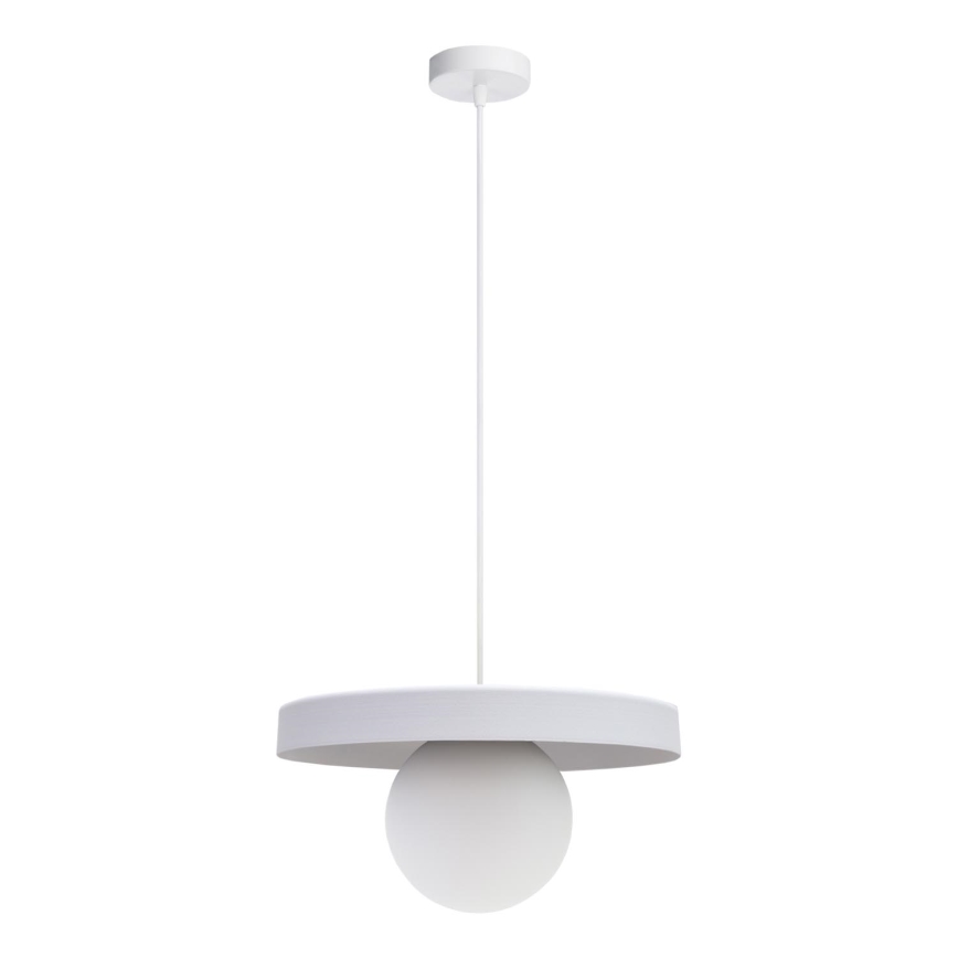 Lestenec na vrvici LOME 1xE27/60W/230V bela