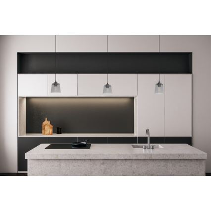 Lestenec na vrvici LUCEA 1xE27/15W/230V