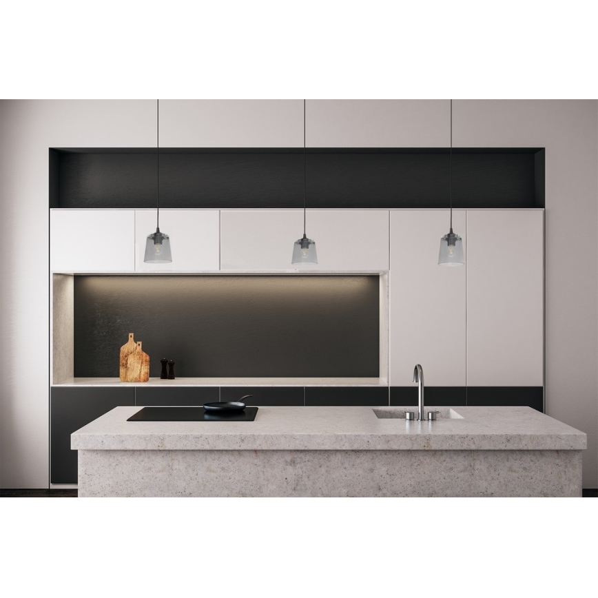 Lestenec na vrvici LUCEA 1xE27/15W/230V