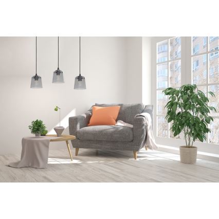 Lestenec na vrvici LUCEA 3xE27/15W/230V
