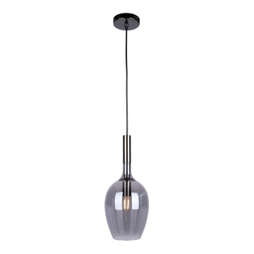 Lestenec na vrvici LUGANO 1xE14/40W/230V siva