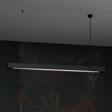Lestenec na vrvici LUNGO T8 1xG13/18W/230V črna