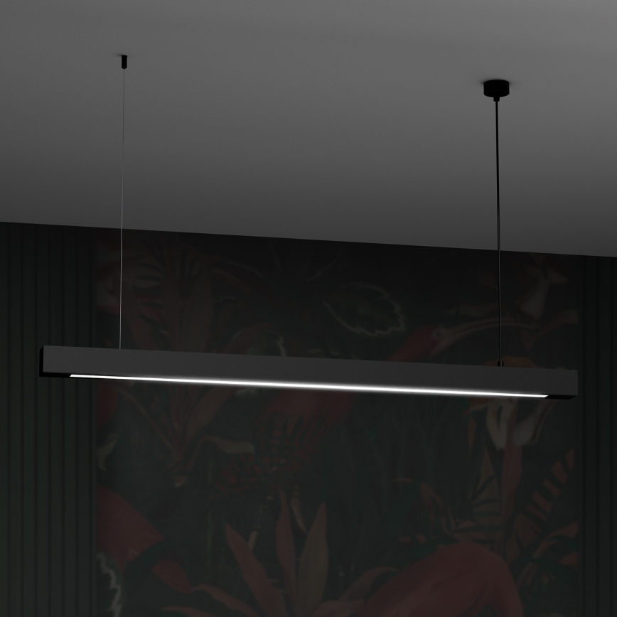 Lestenec na vrvici LUNGO T8 1xG13/18W/230V črna