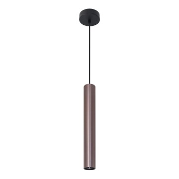 Lestenec na vrvici LUNGOMARE 1xGU10/10W/230V mat krom