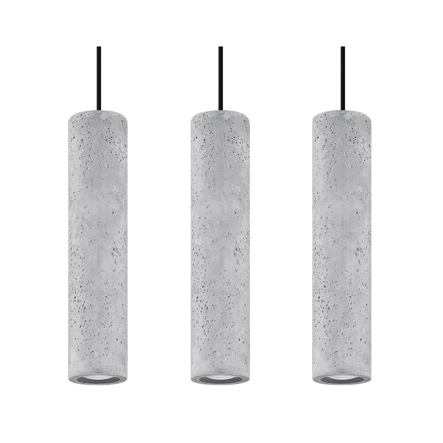 Lestenec na vrvici LUVO 3xGU10/40W/230V