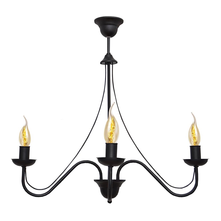 Lestenec na vrvici MALBO II 3xE14/10W/230V
