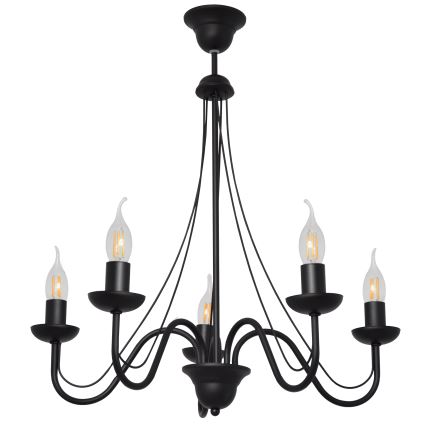 Lestenec na vrvici MALBO II 5xE14/10W/230V