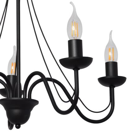 Lestenec na vrvici MALBO II 5xE14/10W/230V