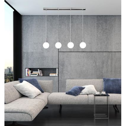 Lestenec na vrvici MALDUS 4xG9/40W/230V