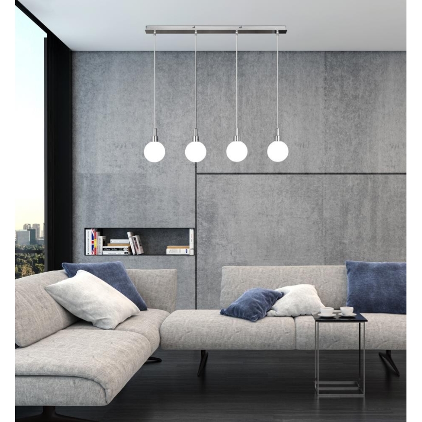 Lestenec na vrvici MALDUS 4xG9/40W/230V